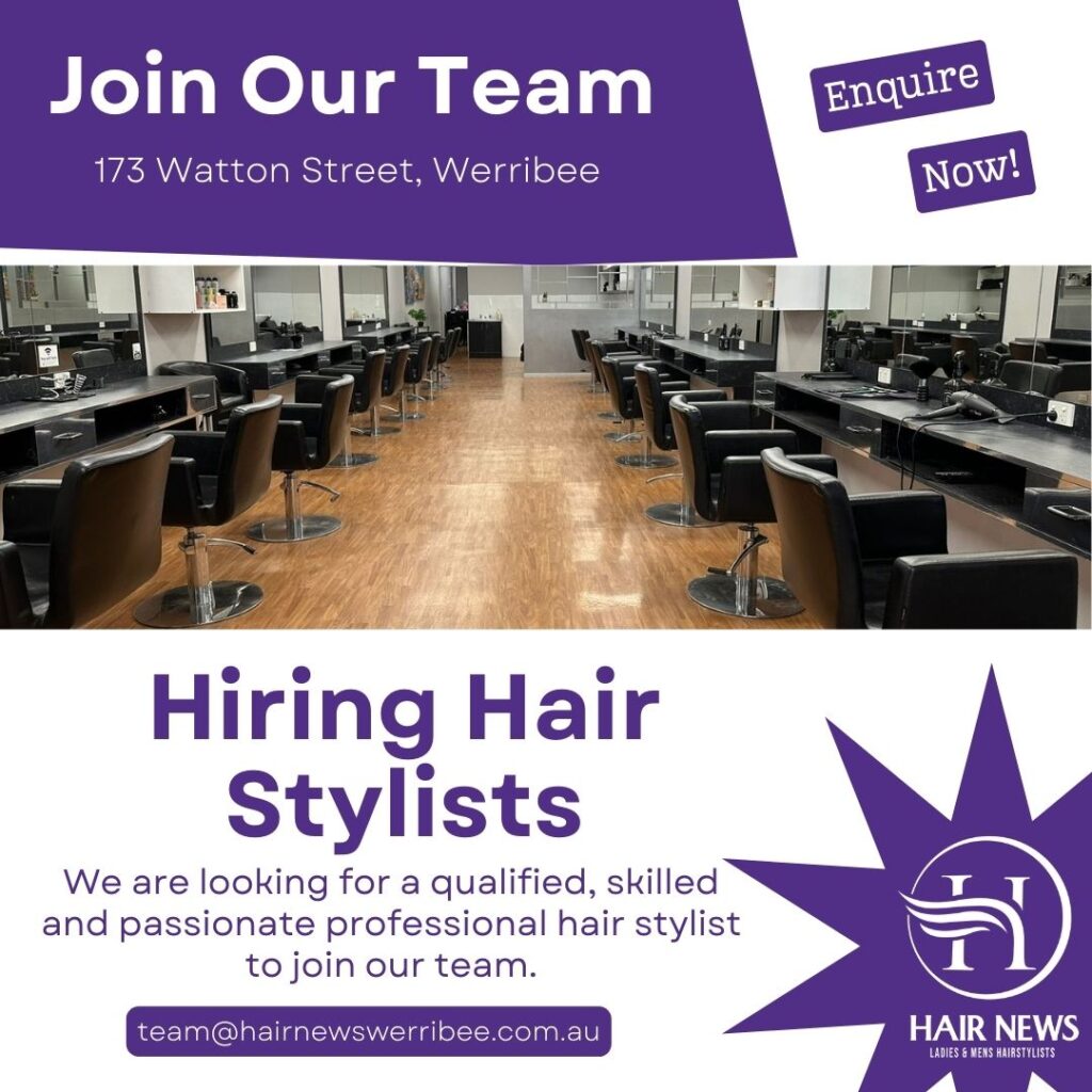 Hairstylists jobs in werribee